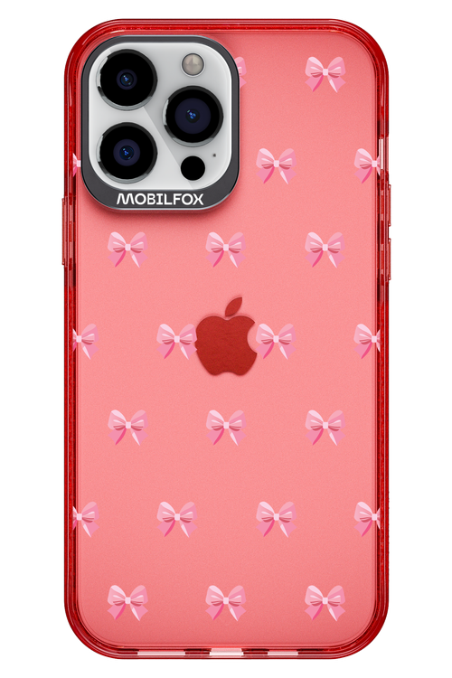 Pinky Bow - Apple iPhone 13 Pro Max