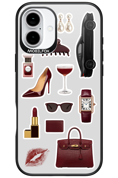 Classy Burgundy - Apple iPhone 16 Plus