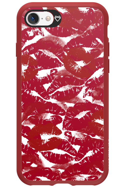 Burgundy and Kiss 2.0 - Apple iPhone 7