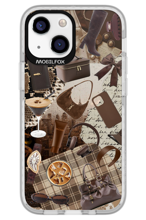 Brown Love - Apple iPhone 13 Mini