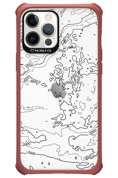 Contour Map - Apple iPhone 12 Pro Max