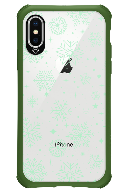 Tiffany's Snowflakes - Apple iPhone X