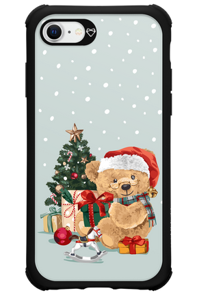 Merry Christmas Bear - Apple iPhone 8