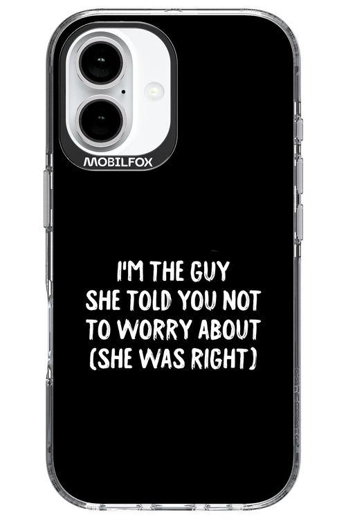 She was right 2.0 - Apple iPhone 16