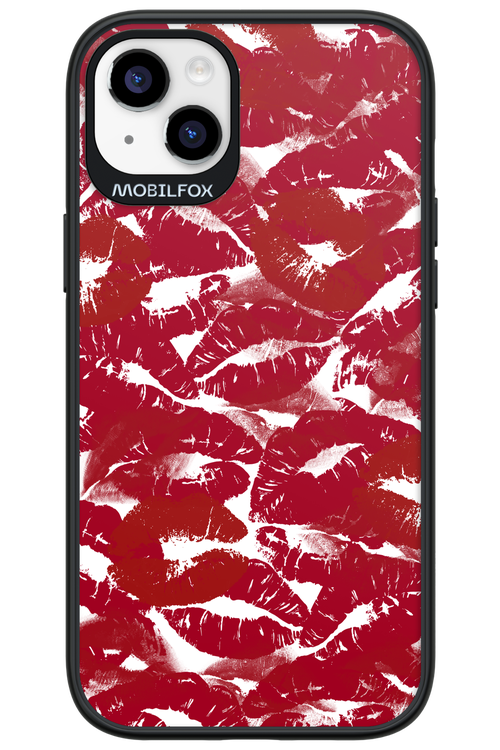 Burgundy and Kiss 2.0 - Apple iPhone 14 Plus