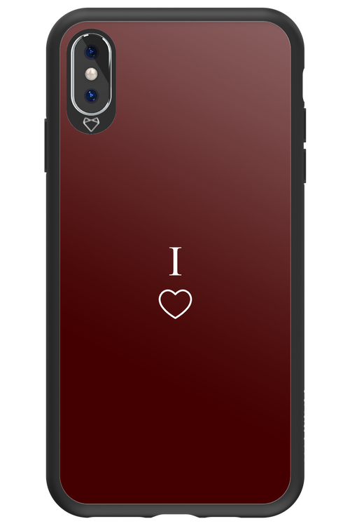 I Burgundia 2.0 - Apple iPhone XS Max