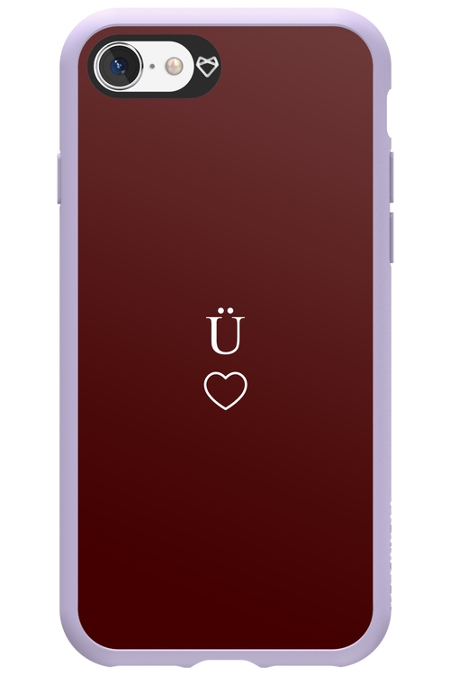 U Burgundia II 2.0 - Apple iPhone 8