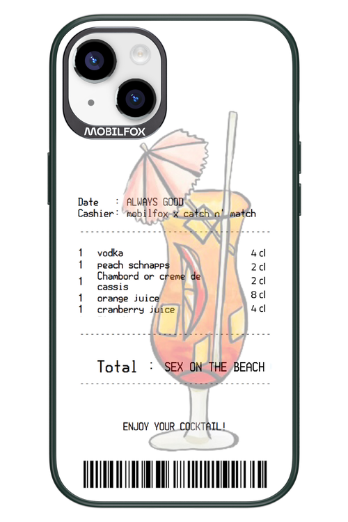 sex on the beach cocktail - Apple iPhone 14 Plus