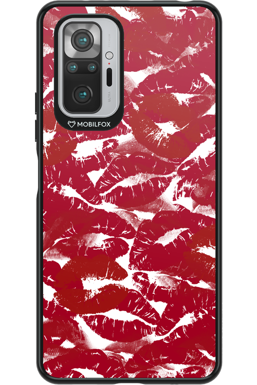 Burgundy and Kiss - Xiaomi Redmi Note 10 Pro