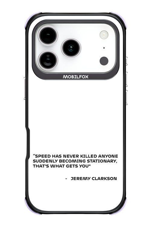 Speed Philosophy 2.0 - Apple iPhone 17 Pro