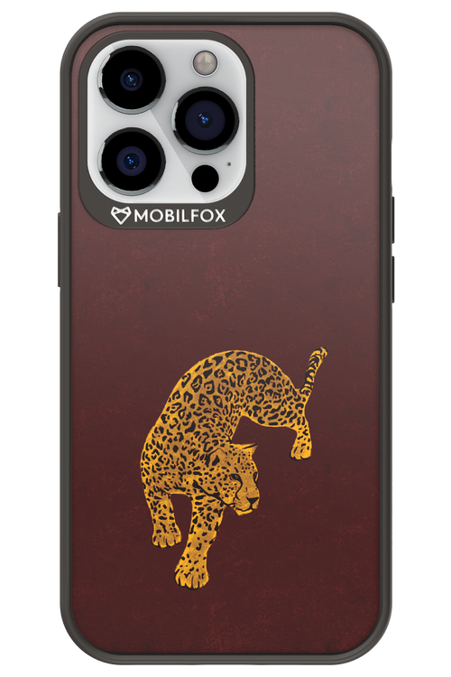 Burgundy Leopard - Apple iPhone 13 Pro