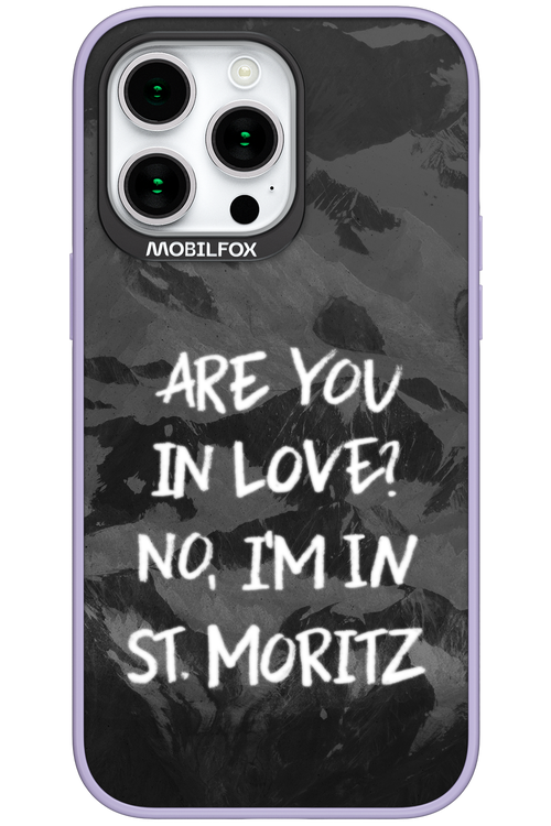 I'm in St. Moritz - Apple iPhone 15 Pro Max