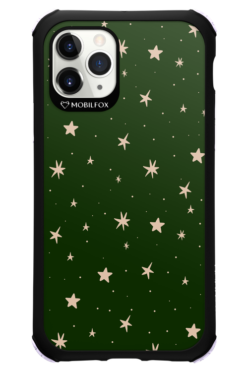 Forest Green Stars - Apple iPhone 11 Pro