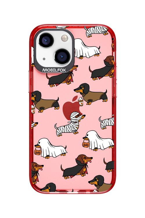 Scary Dachshund (Transparent) - Apple iPhone 13 Mini