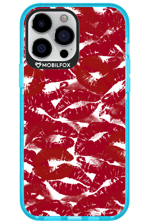 Burgundy and Kiss 2.0 - Apple iPhone 13 Pro Max