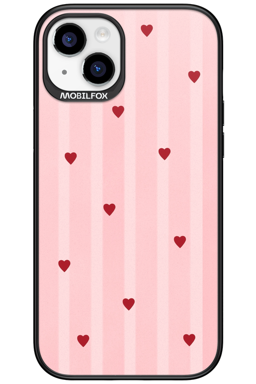 Red Little Hearts 2.0 - Apple iPhone 15 Plus