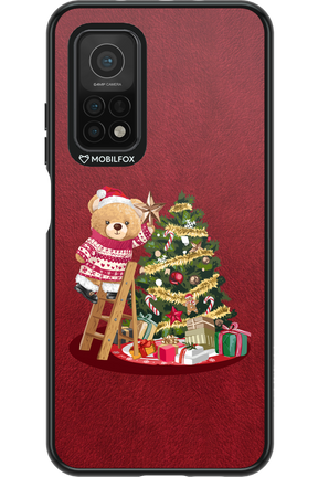 Christmas Bear (Burgundy) - Xiaomi Mi 10T 5G