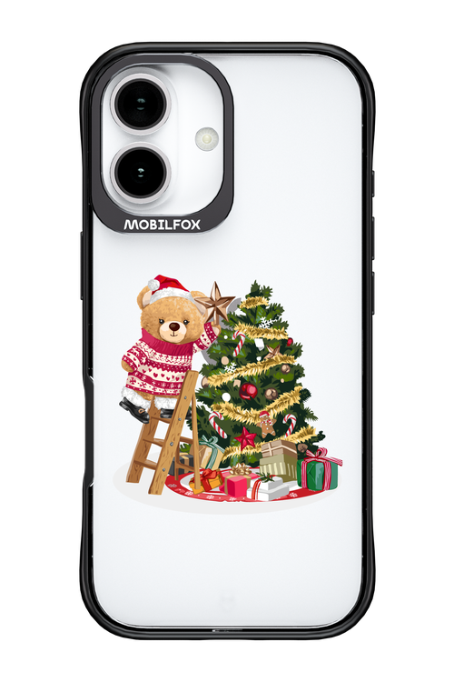 Christmas Bear (Transparent) - Apple iPhone 17