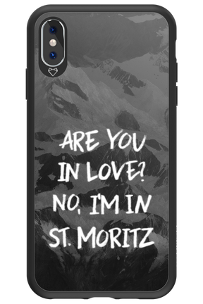 I'm in St. Moritz - Apple iPhone XS Max