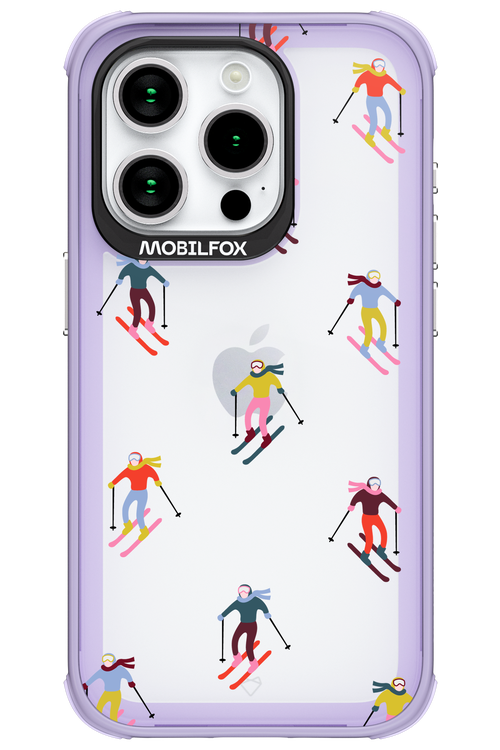 Snow Motion (Transparent) - Apple iPhone 15 Pro