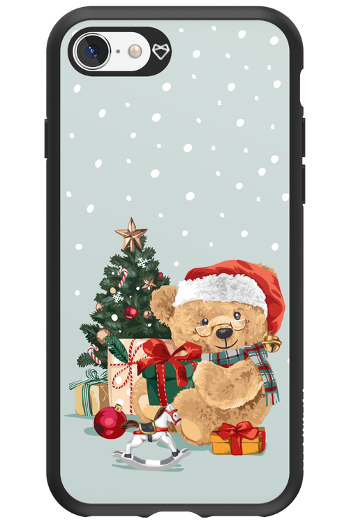 Merry Christmas Bear - Apple iPhone SE 2020