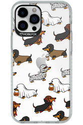 Scary Dachshund (Transparent) - Apple iPhone 12 Pro Max