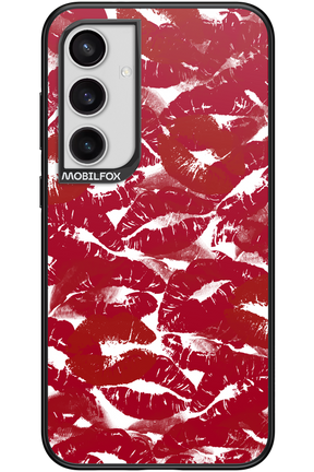 Burgundy and Kiss 2.0 - Samsung Galaxy S24+