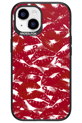 Burgundy and Kiss 2.0 - Apple iPhone 15