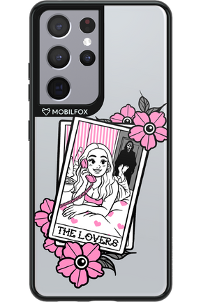 The Spooky Lovers (Transparent) - Samsung Galaxy S21 Ultra