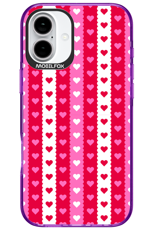 Christmas Heart Biscuit - Apple iPhone 16 Plus