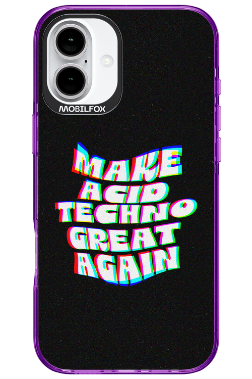 Acid Techno - Apple iPhone 16 Plus