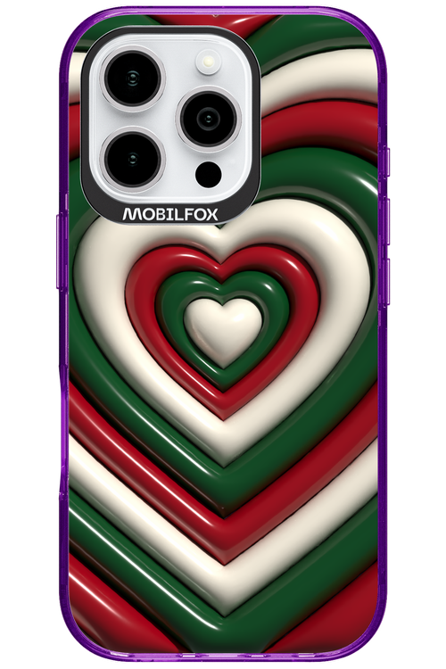 XMAS Hearts - Apple iPhone 16 Pro