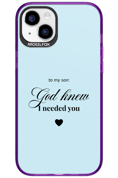 To My Son 2.0 - Apple iPhone 15 Plus