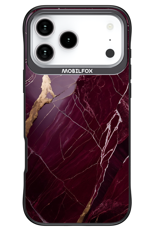 Burgundy Marble - Apple iPhone 17 Pro Max