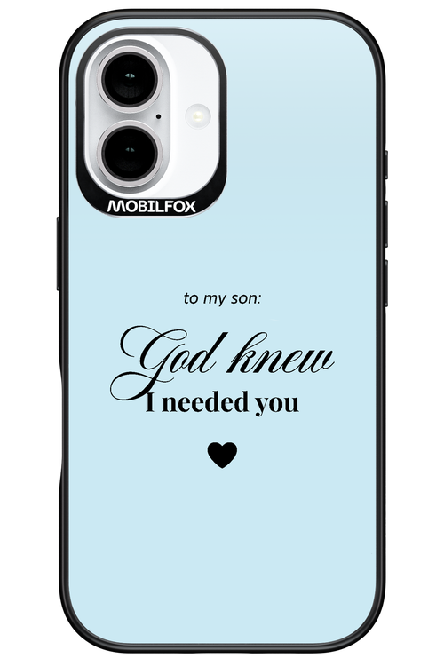 To My Son 2.0 - Apple iPhone 16