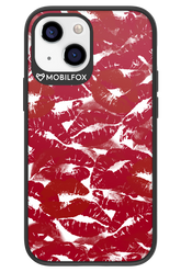 Burgundy and Kiss 2.0 - Apple iPhone 13 Mini