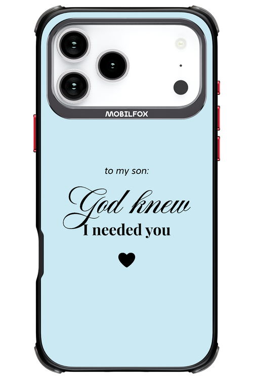 To My Son 2.0 - Apple iPhone 17 Pro Max
