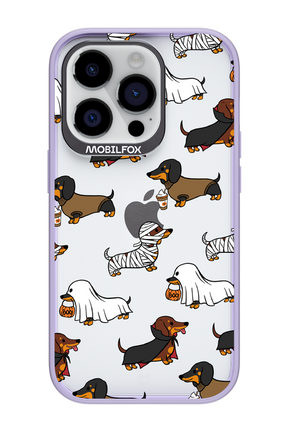 Scary Dachshund (Transparent) - Apple iPhone 14 Pro