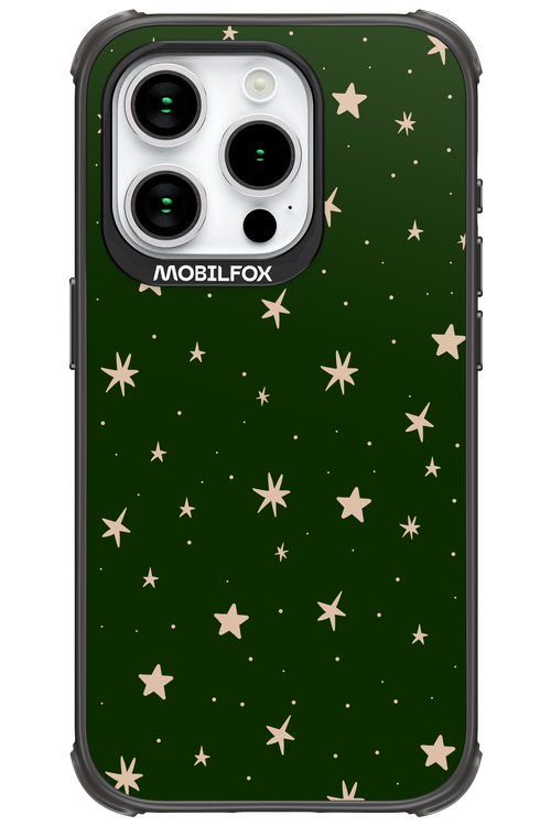 Forest Green Stars - Apple iPhone 15 Pro