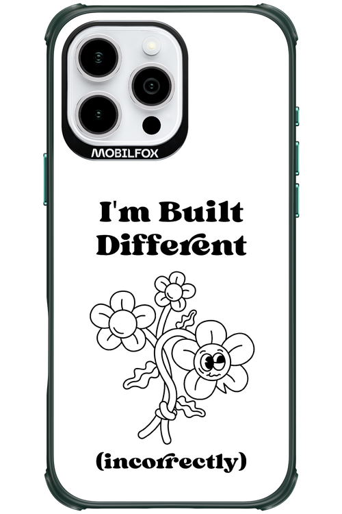 Incorrect Transparent 2.0 - Apple iPhone 16 Pro Max
