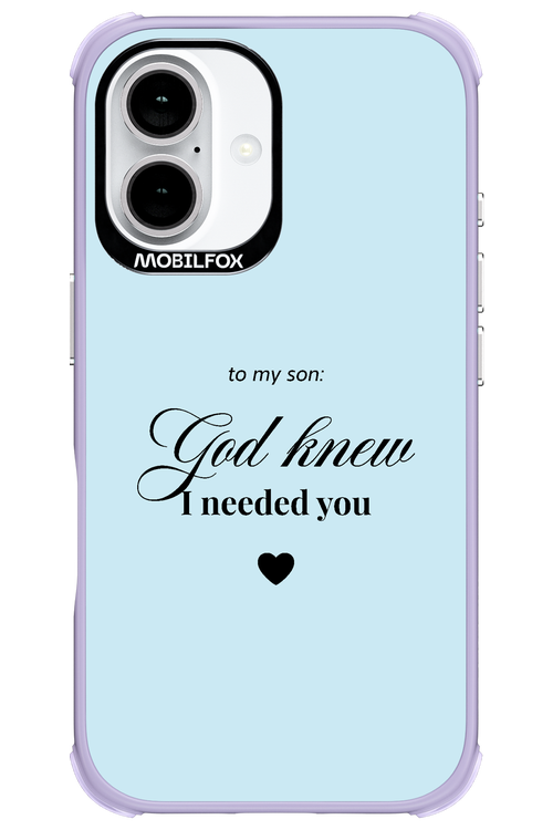 To My Son 2.0 - Apple iPhone 16