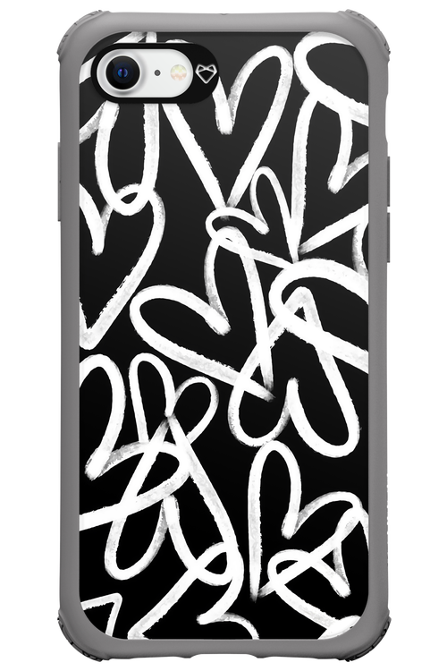 Heart Lines - Apple iPhone 8