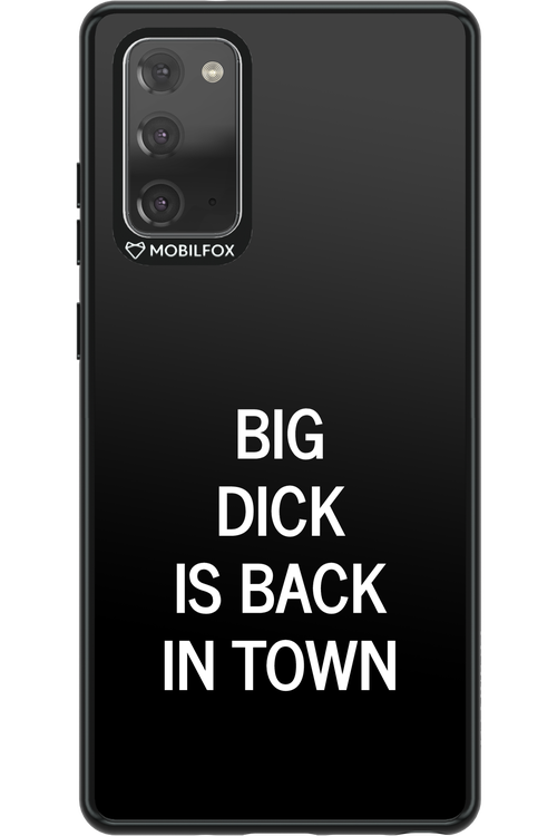 Big D*ck Black - Samsung Galaxy Note 20