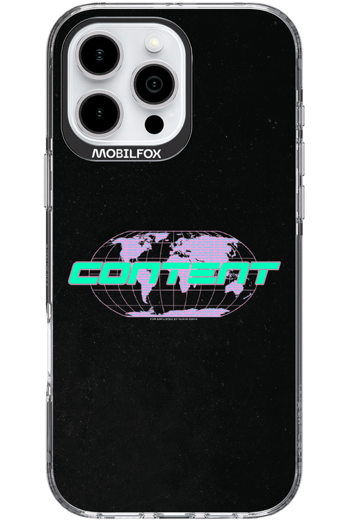 CONTENT 2.0 - Apple iPhone 16 Pro Max
