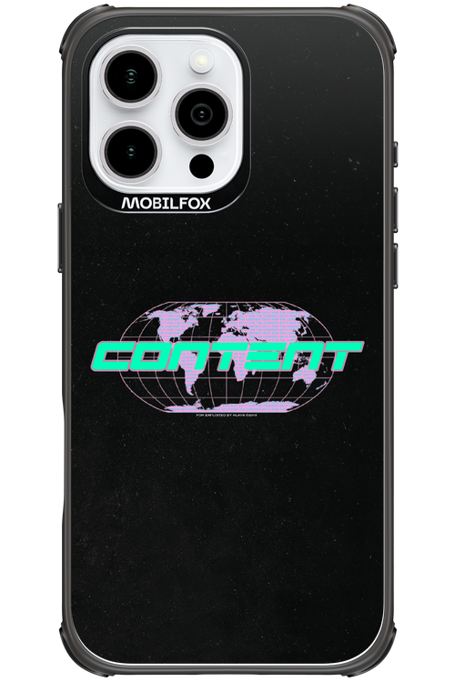 CONTENT 2.0 - Apple iPhone 16 Pro Max