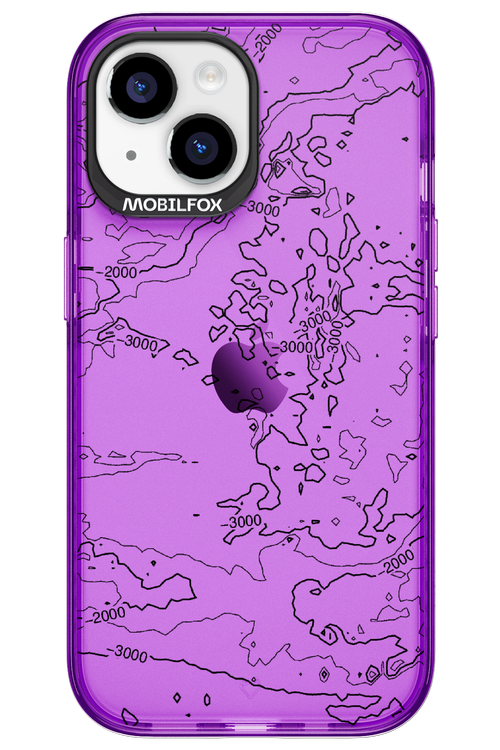 Contour Map - Apple iPhone 15