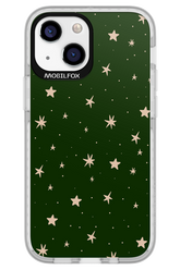 Forest Green Stars - Apple iPhone 13 Mini