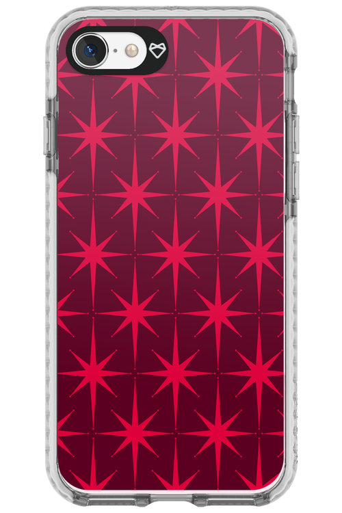 Burgundy Starss - Apple iPhone SE 2020