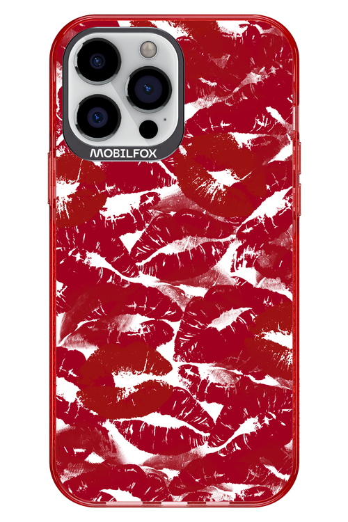 Burgundy and Kiss 2.0 - Apple iPhone 13 Pro Max