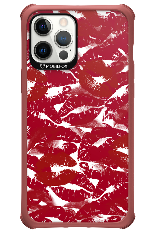 Burgundy and Kiss 2.0 - Apple iPhone 12 Pro Max
